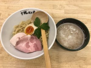 大阪・堺市「麺や　鶏次と貝次」でつけ麺を食べてきた